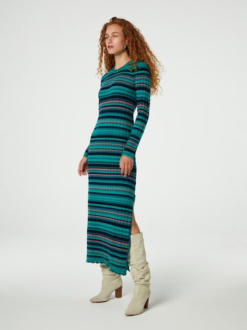 Fabienne Chapot Knitted dress 'Banda' in Green: front