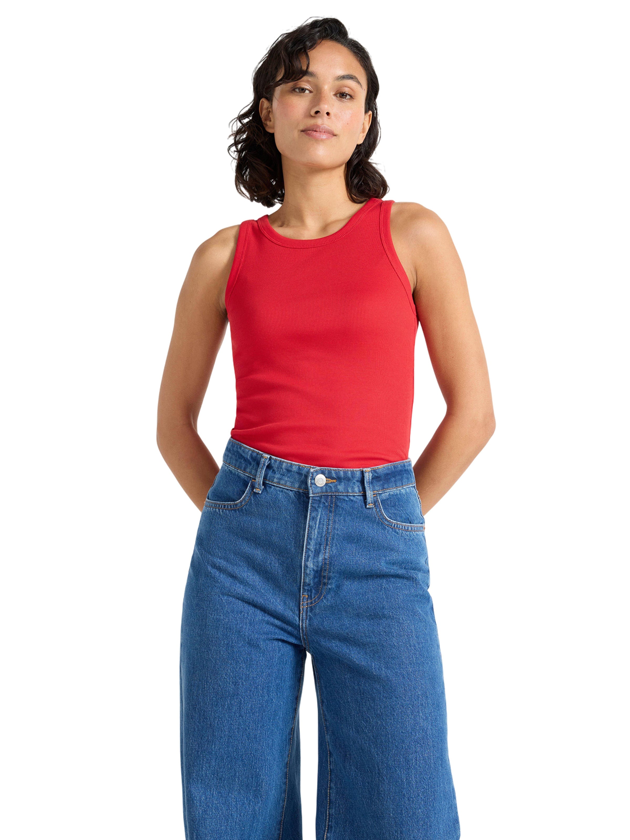 Lindex Топ 'Nelly' в Красный: спереди