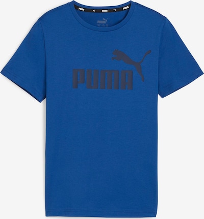 PUMA T-Krekls 'Essentials', krāsa - kobaltzils / melns, Preces skats