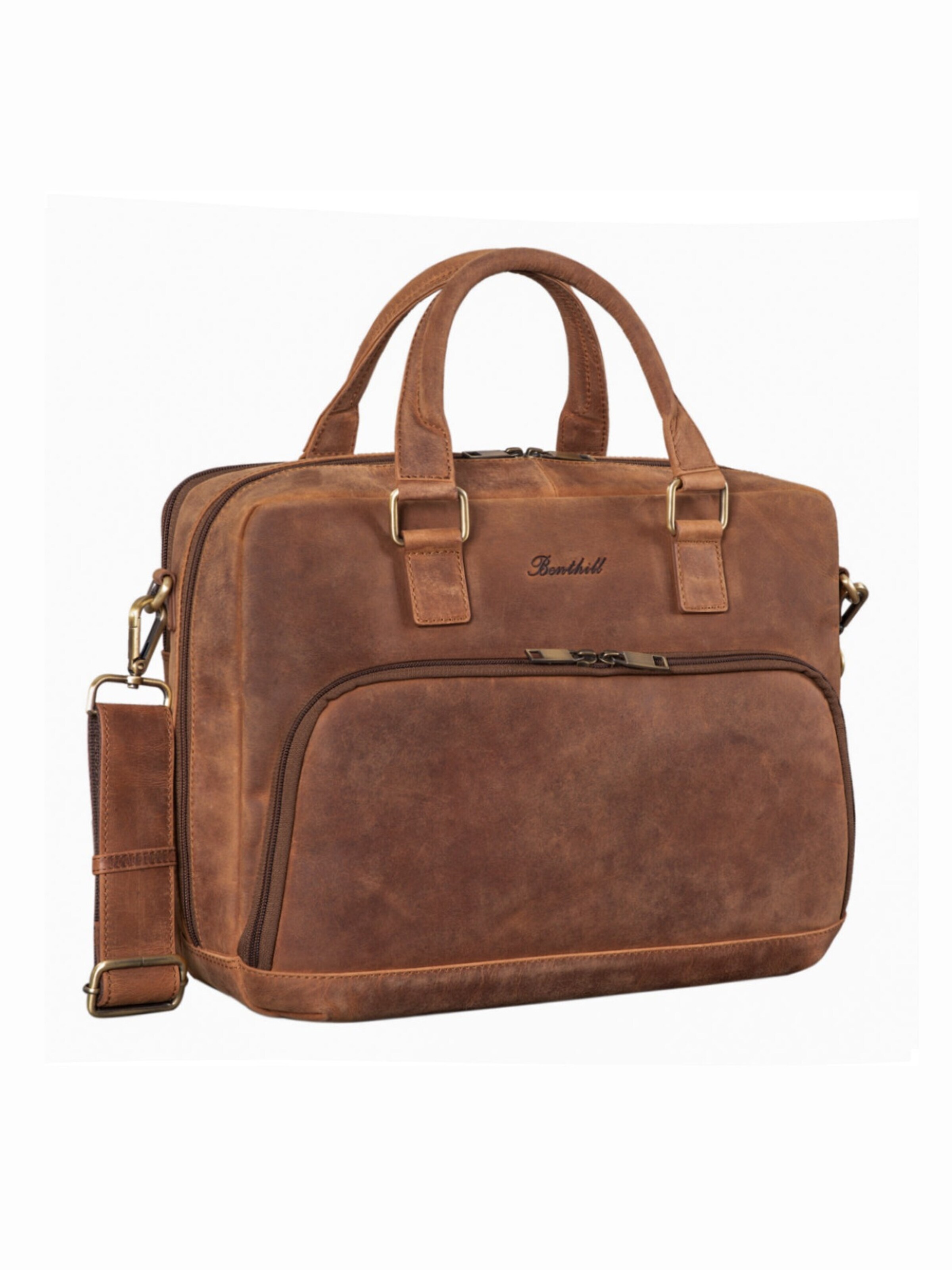 Benthill Briefcase in Brown
