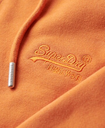 Superdry Zip-Up Hoodie in Orange