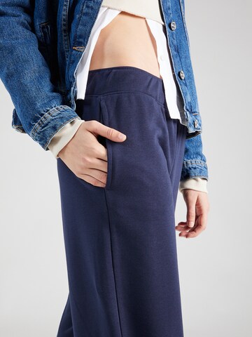 Monki Lużny krój Spodnie 'Fergie' w kolorze niebieski
