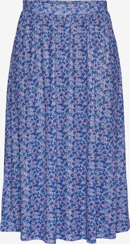 PIECES Skirt 'GWENO' in Blue: front