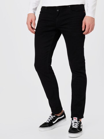 TIMEZONE Skinny Jeans 'Eduardo' in Black: front