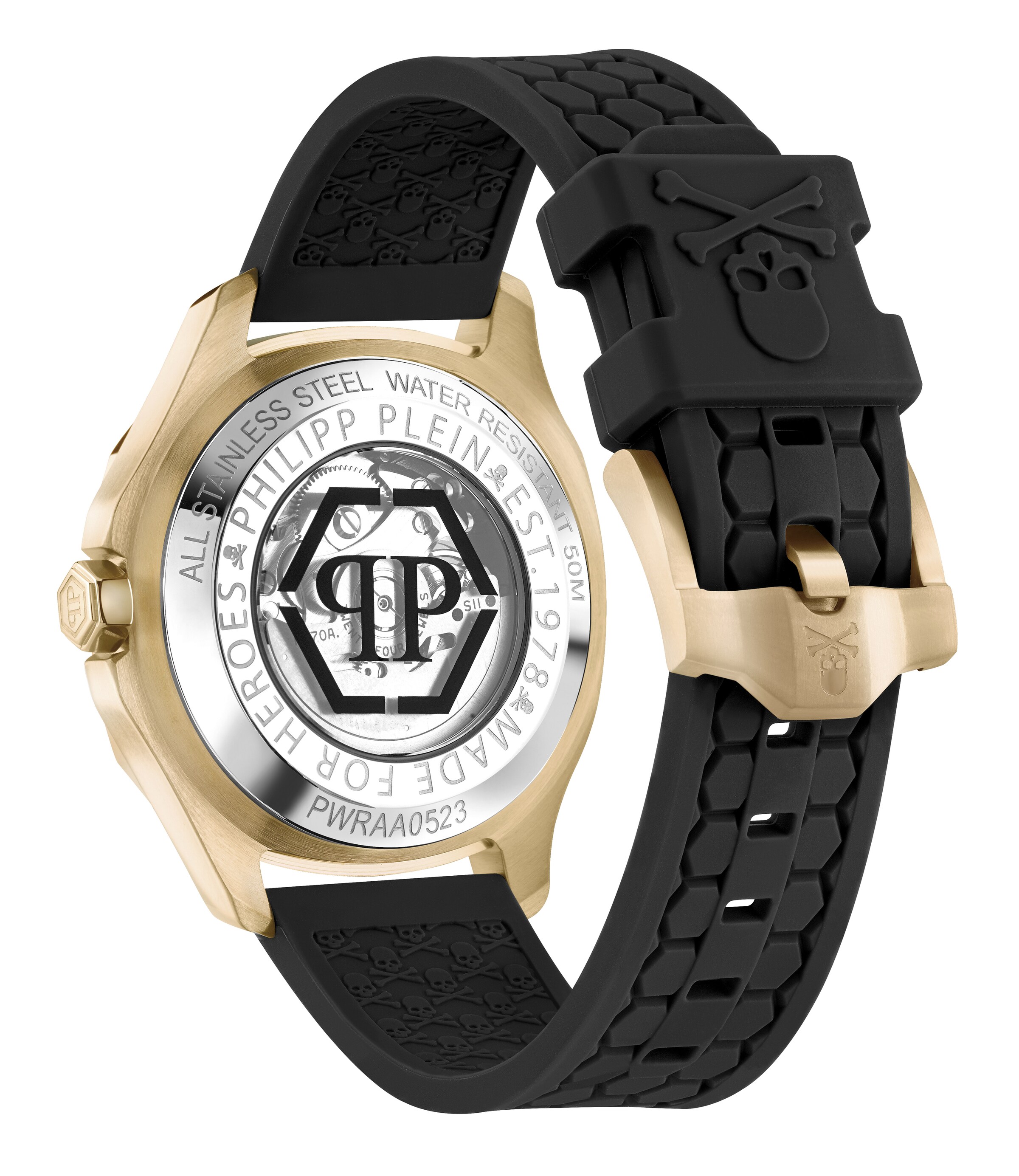 Montre à affichage analogique Philipp Plein Watches en noir