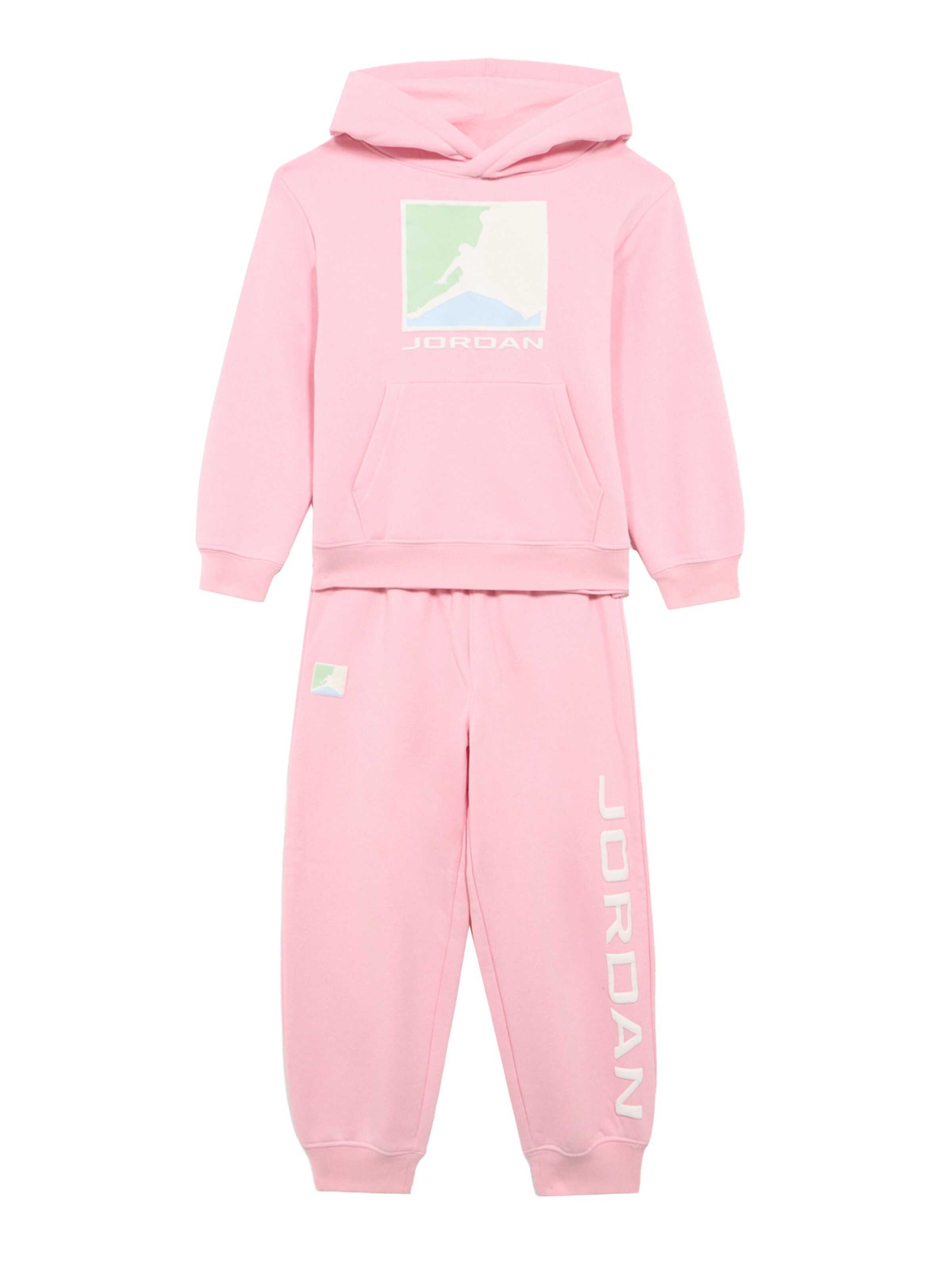 Jordan Облекло за бягане 'ESS' в розово: отпред