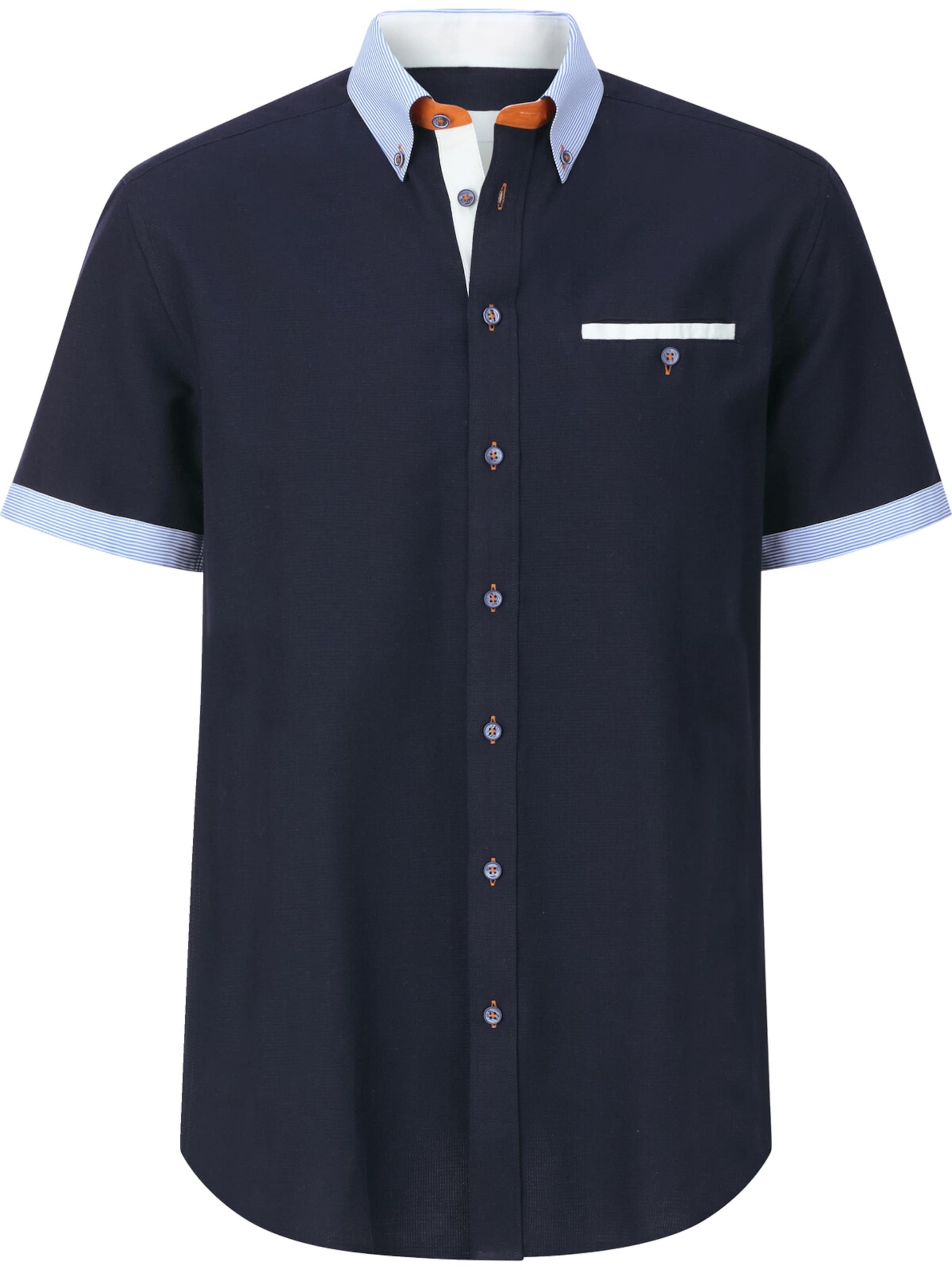 BABISTA Button Up Shirt 'Florevetto' in Blue: front