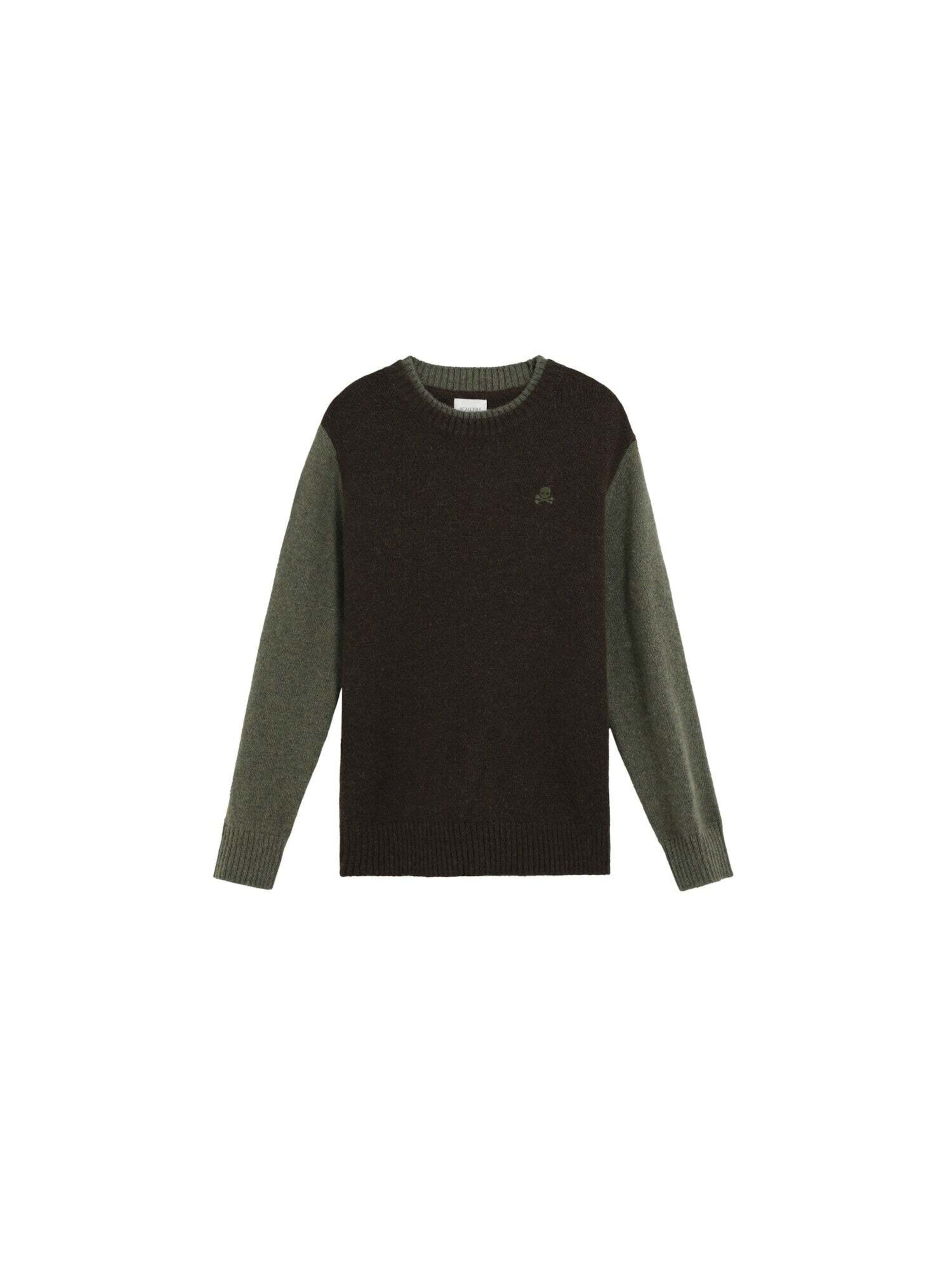 Scalpers Пуловер в зелено: отпред