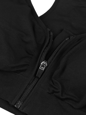MEETWEE Push-up Sport bh in Zwart