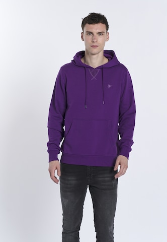 DENIM CULTURE Sweatshirt 'Hector' in Purple: front