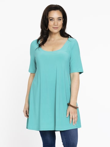 Yoek Tunic in Blue: front