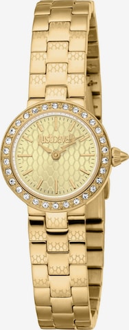 Just Cavalli Uhr in Gold: Vorderseite