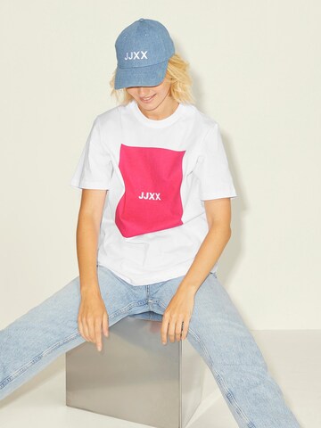 T-shirt 'AMBER' JJXX en blanc