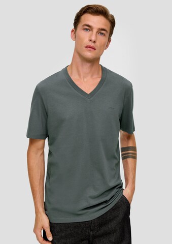 s.Oliver Shirt in Grey: front