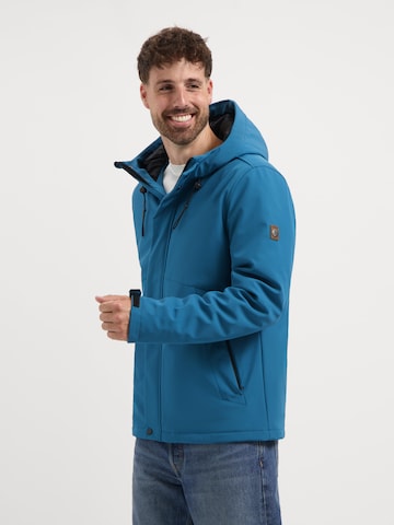 Travelin Winterjas ' Krist' in Blauw