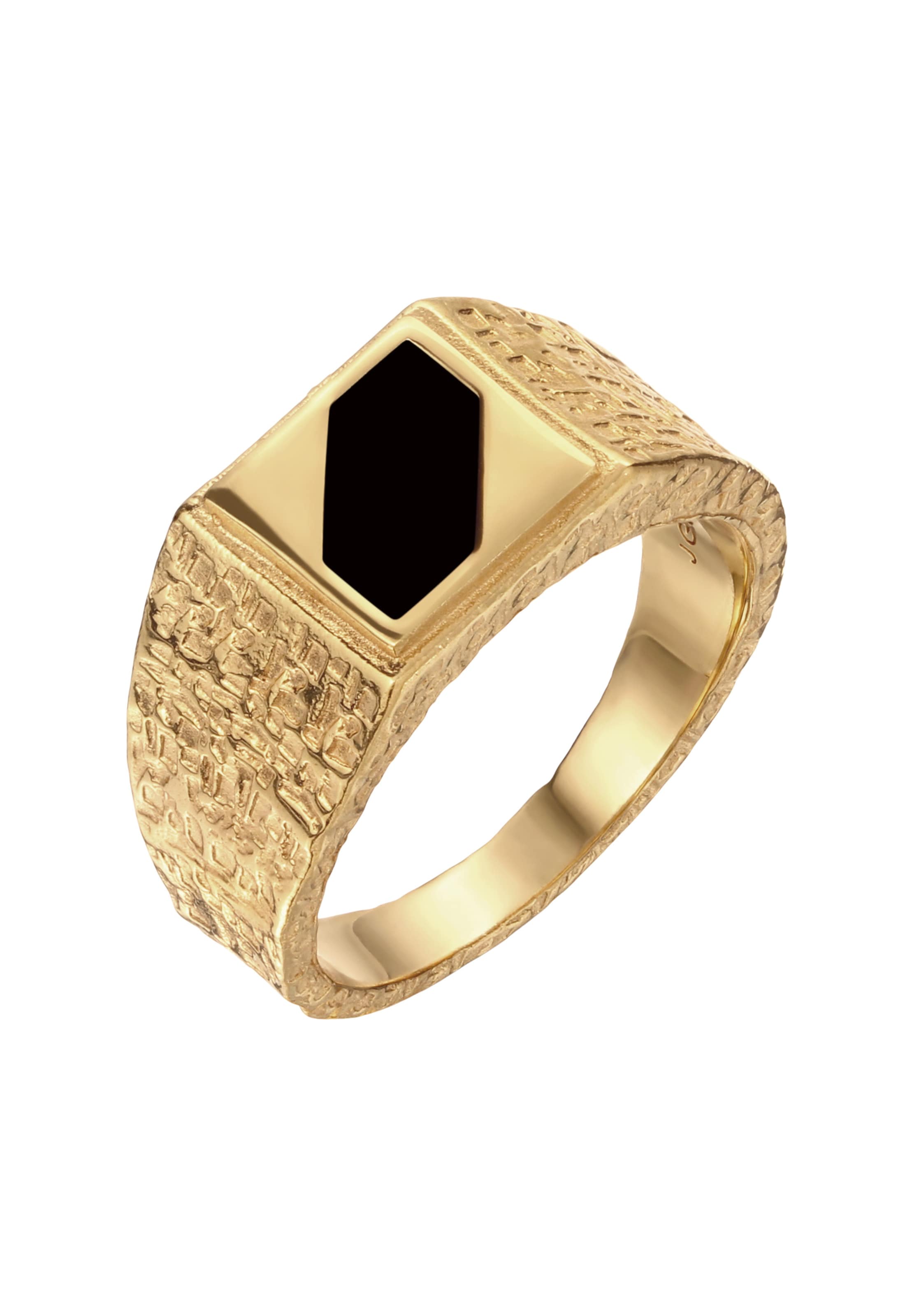 KUZZOI Ring in Gold: Vorderseite