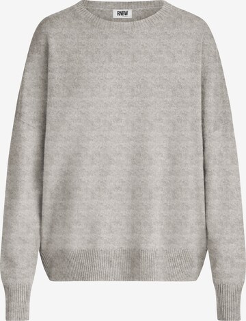 Rainbow Cashmere Sweater in Grey: front