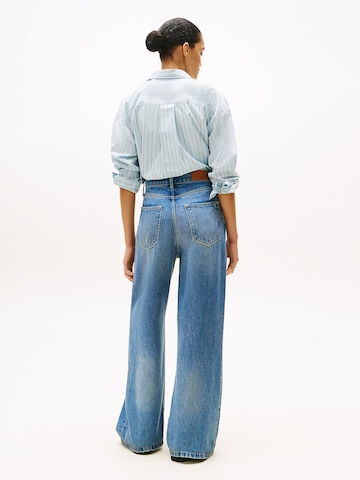 TOMMY HILFIGER Wide leg Jeans in Blauw