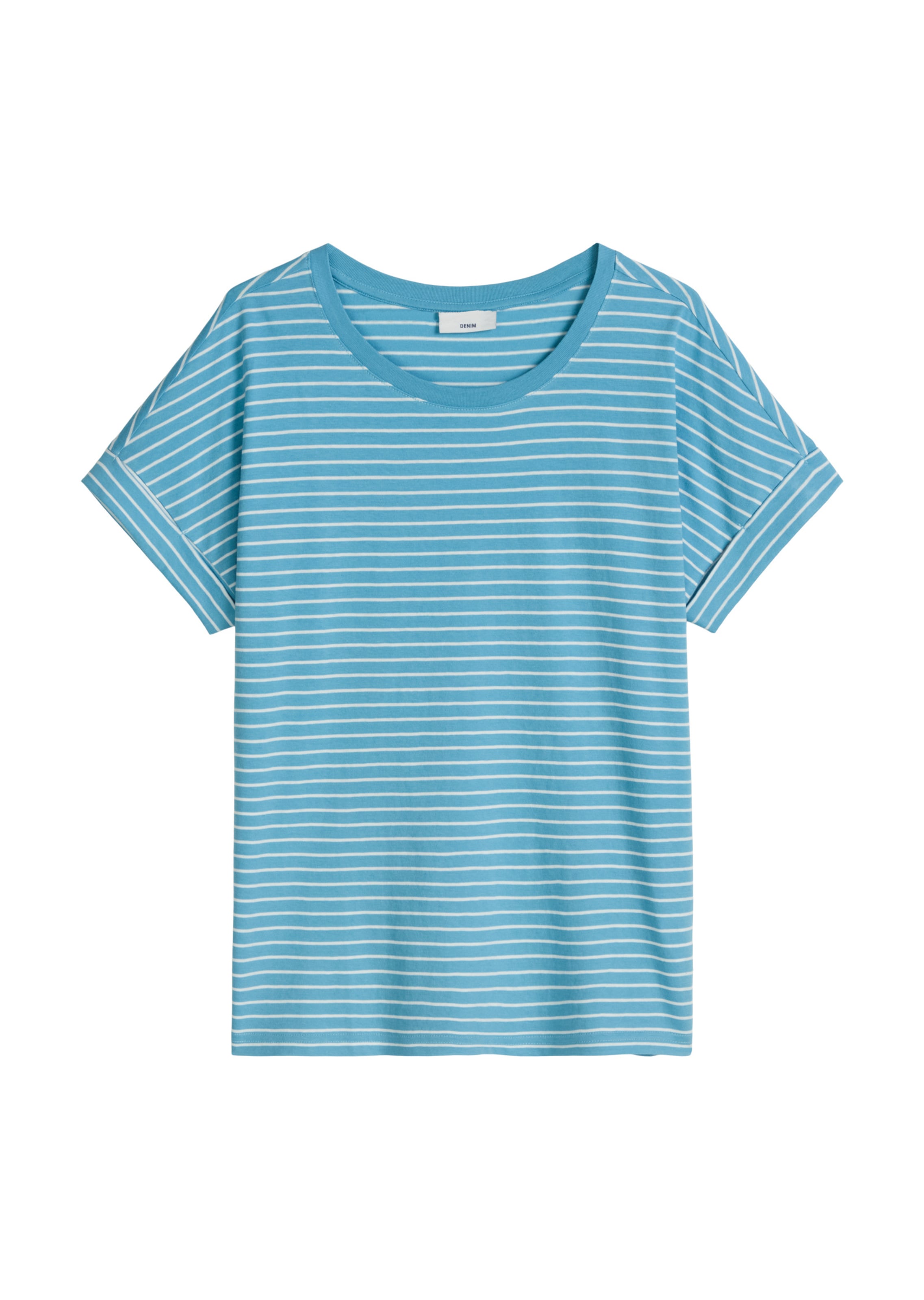 Marc O'Polo DENIM Shirt in de kleur Hemelsblauw / Wit, Productweergave