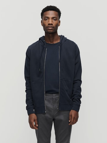 SANVT Sweatjacke 'The Zip Hoodie'‌‌‌‌ in Blau: Vorderseite