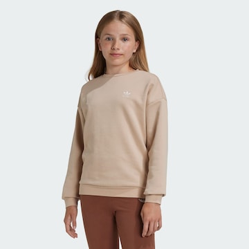 ADIDAS ORIGINALS Sweatshirt in Beige: Vorderseite