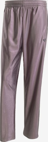 ADIDAS ORIGINALS Loose fit Trousers 'Firebird Adicolor' in Grey: front