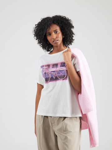 ONLY Carmakoma Tričko 'CARCRUZ' – béžová: přední strana