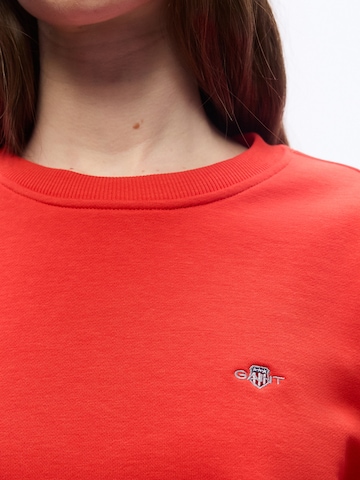 Sweat-shirt GANT en rouge