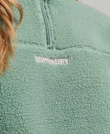 Pull-over 'Henley' Superdry en vert