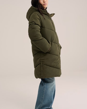 WE Fashion Winter Jacket in Green