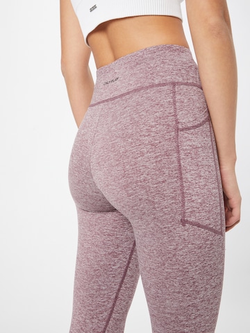ONLY PLAY Skinny Workout Pants 'IVY' in Purple