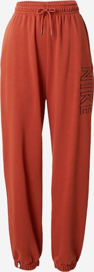 Nike Sportswear Calças em laranja / preto, Vista do produto