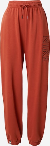 Pantaloni di Nike Sportswear in arancione: frontale