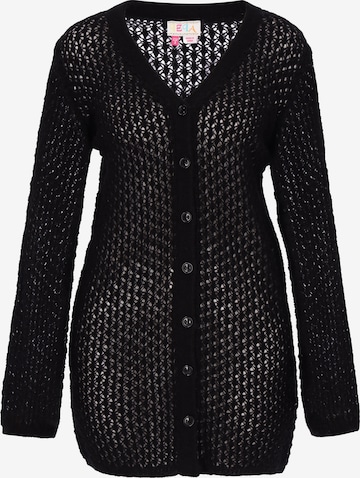 IZIA - Cárdigan en negro: frente