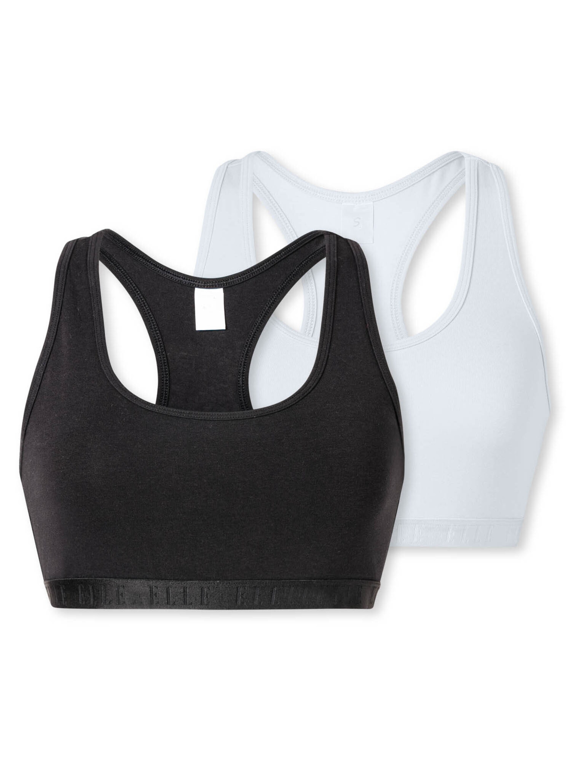 ELLE Bustier Bustier in Schwarz: Vorderseite