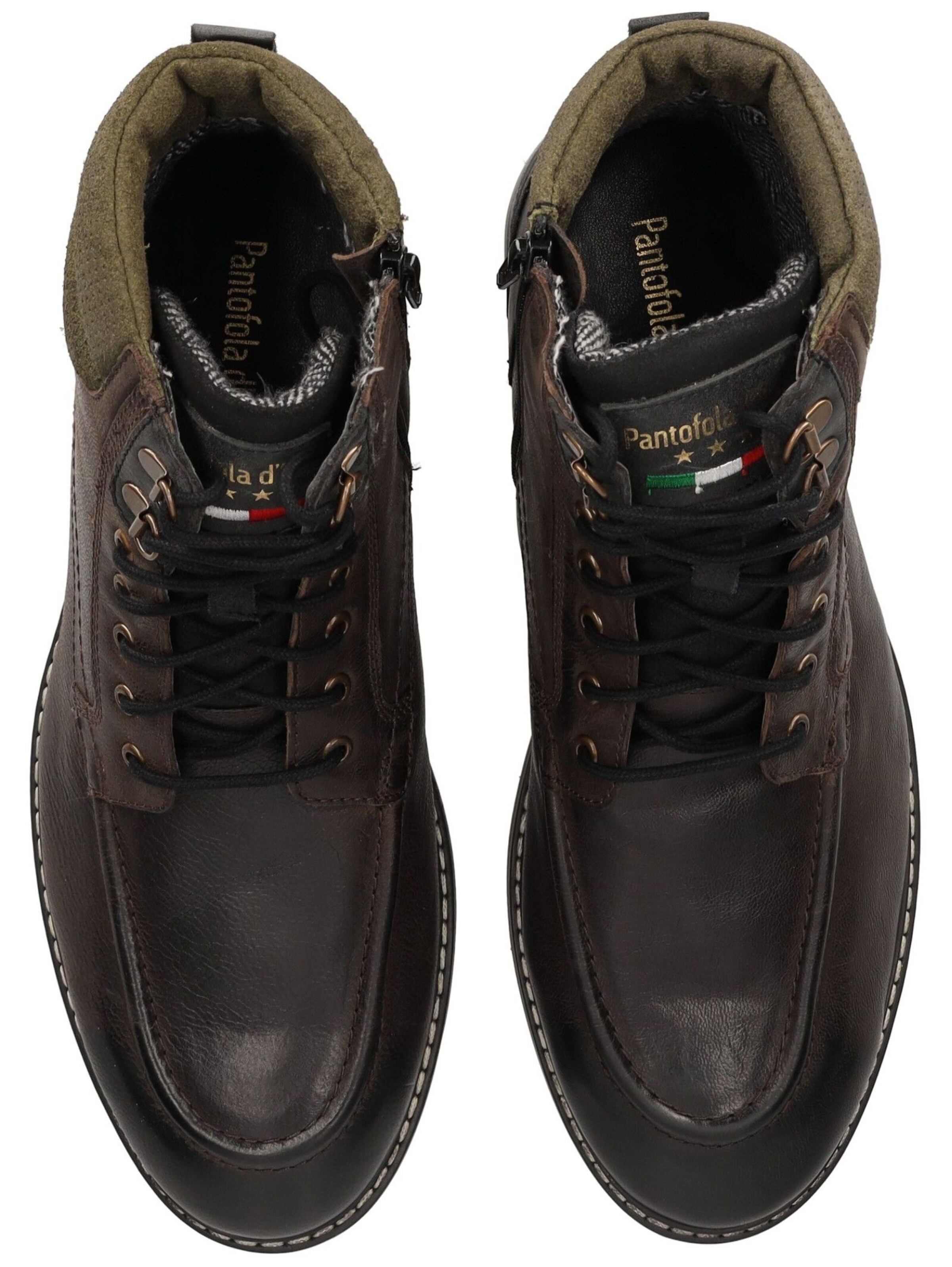 PANTOFOLA D'ORO Veterboots 'Massi' in Bruin