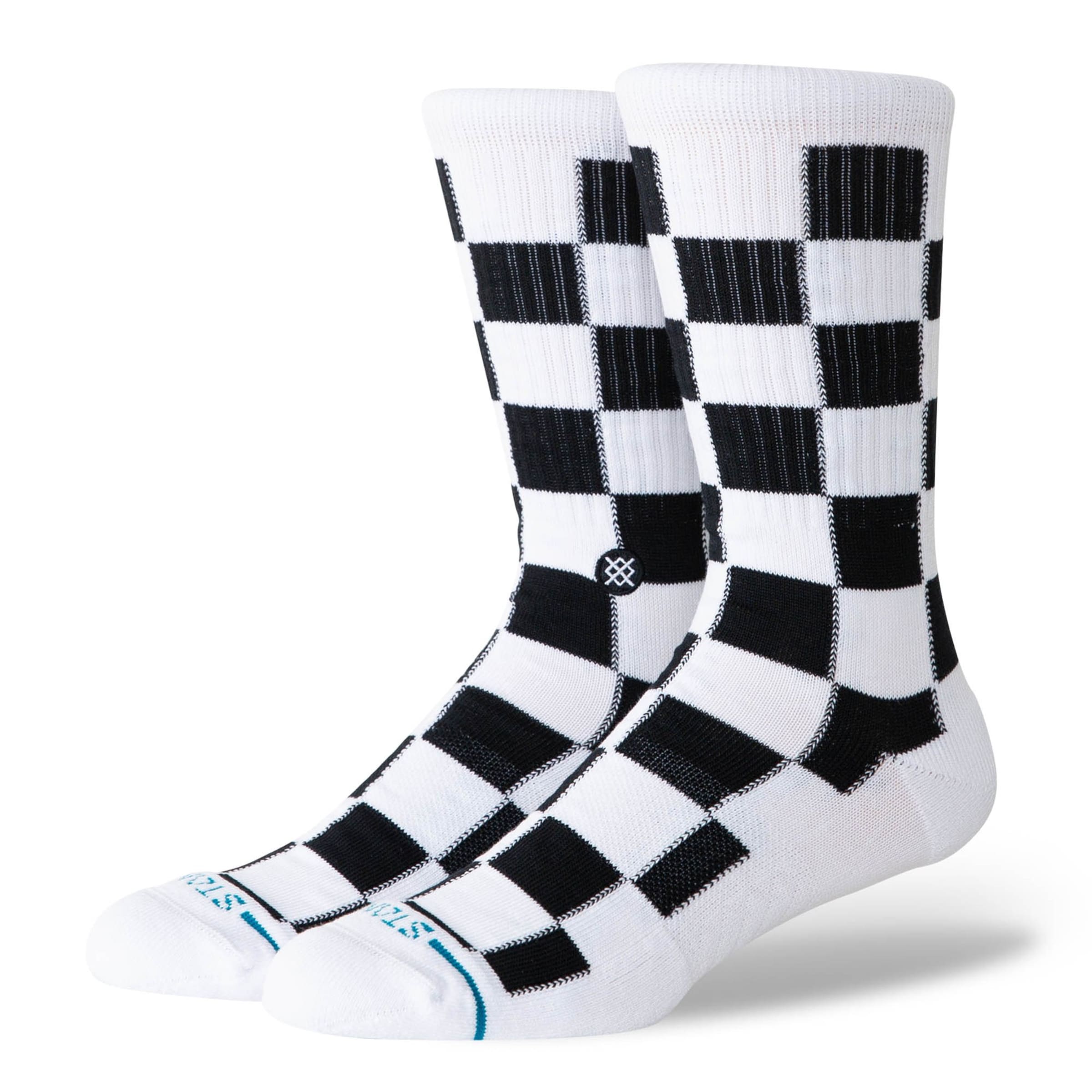 Stance Socks in White: front