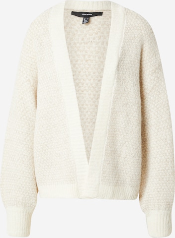 VERO MODA Knit Cardigan 'VMLOVELY' in Beige: front