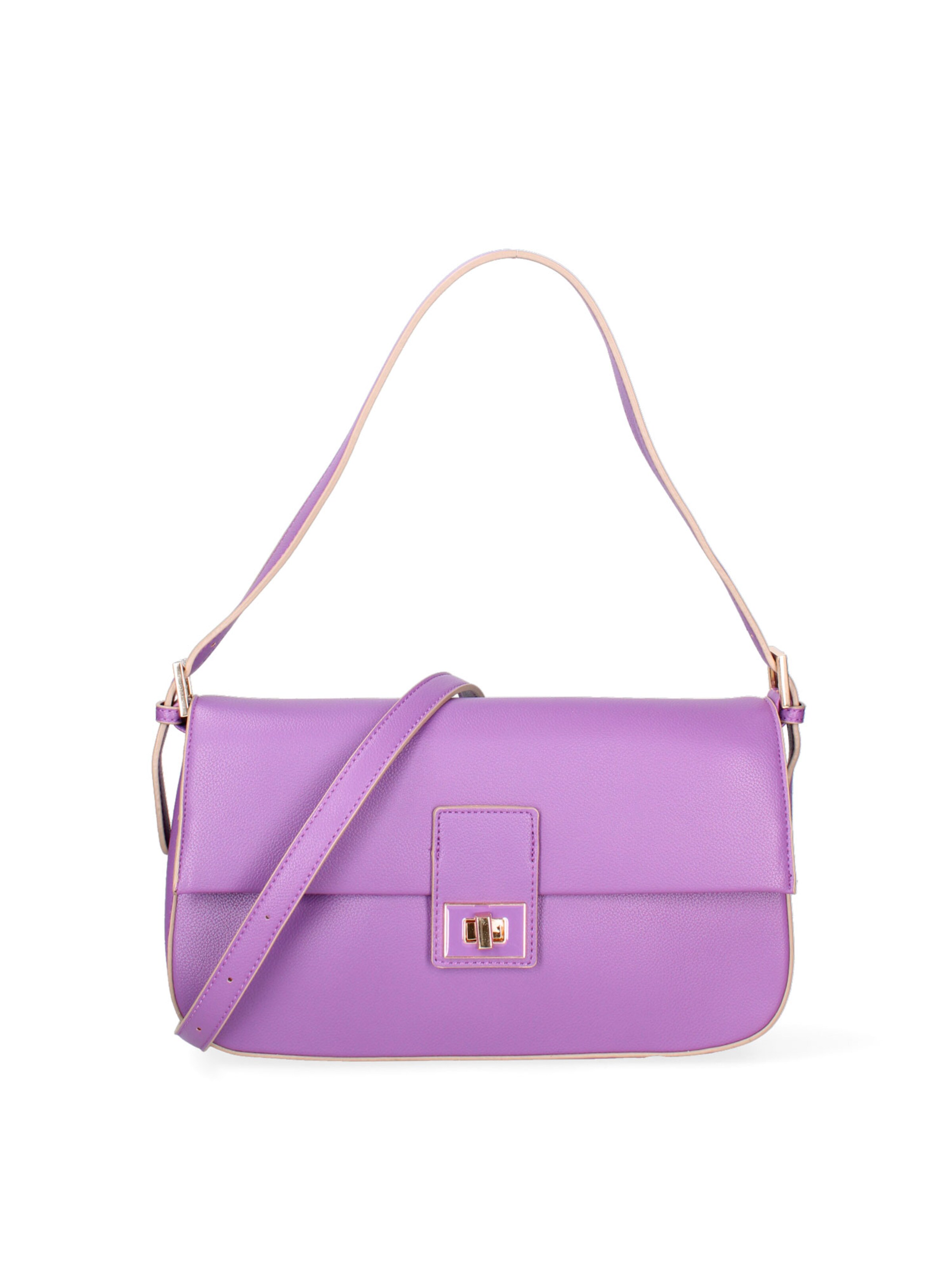Borsa a spalla 'Borsa a Spalla Donna Calliope Ecopelle - Chiusura Girello' di Diana&Co. in lilla