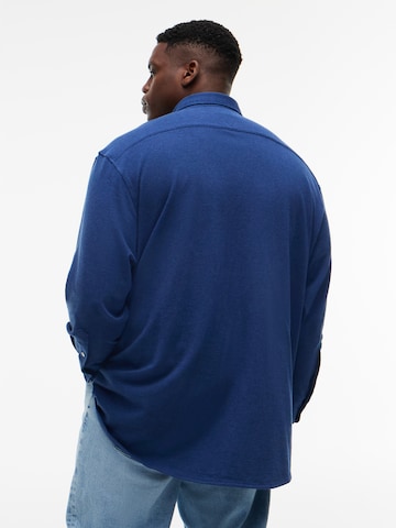 Tommy Hilfiger Big & Tall Pohodlné nošení Košile – modrá