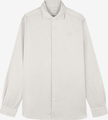 Coupe regular Chemise Scalpers en beige : devant