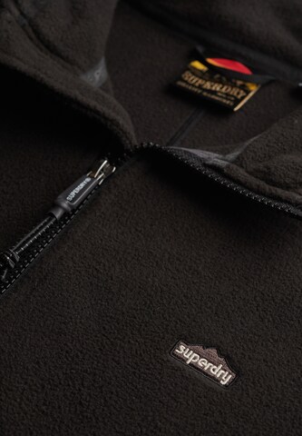 Veste en polaire Superdry en noir