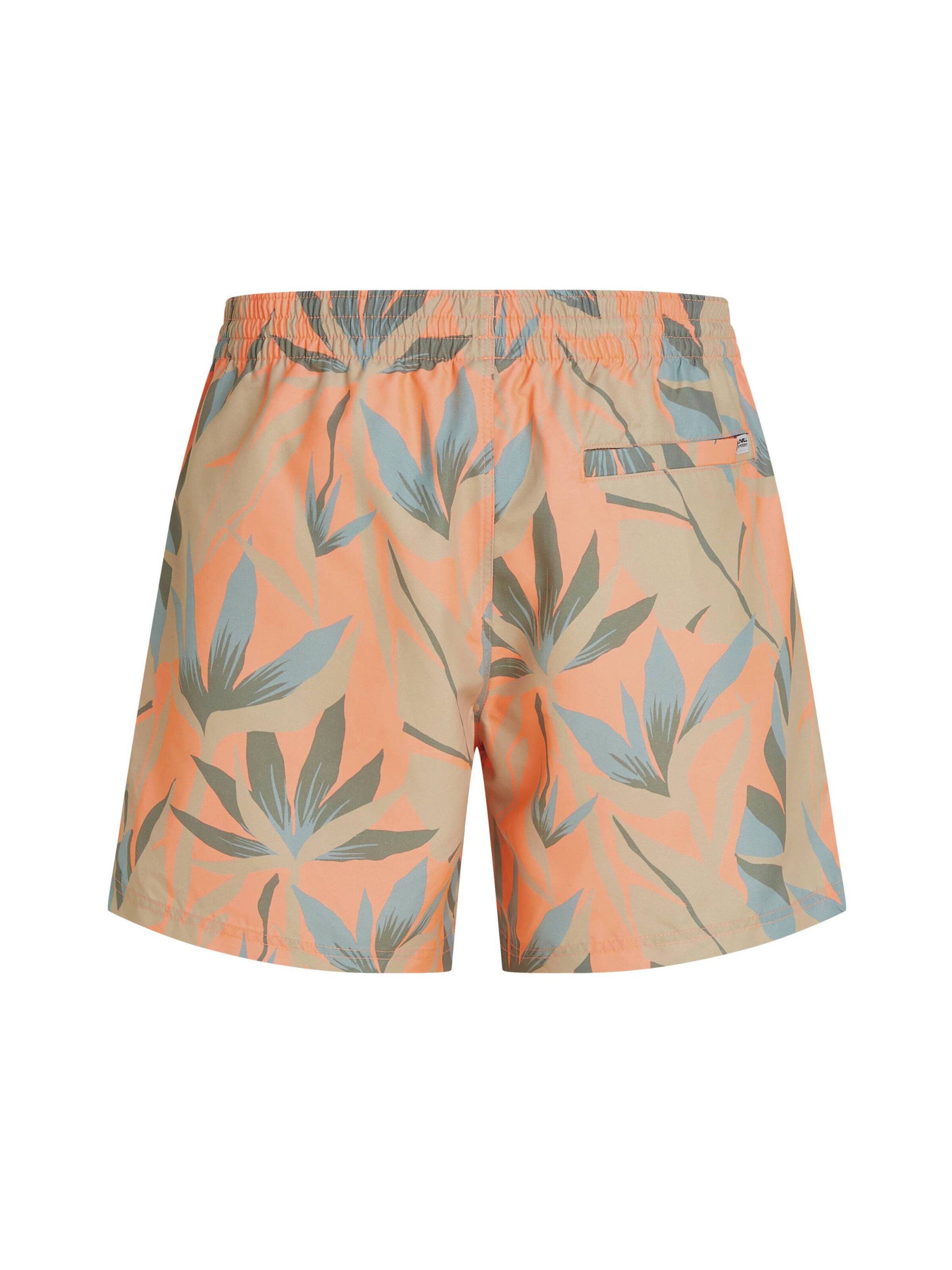 O'NEILL Kratke kopalne hlače 'O'neill Print 16' | oranžna barva