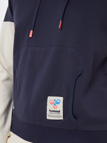 Hummel Sweatshirt in Blauw