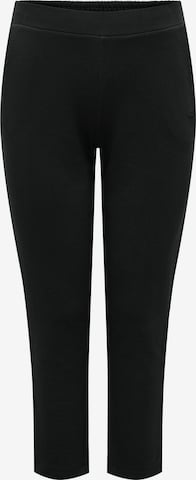 Only Play Curvy Slimfit Spodnie sportowe w kolorze czarny: przód