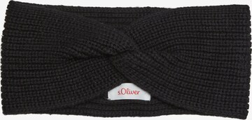 Bandeau s.Oliver en noir : devant