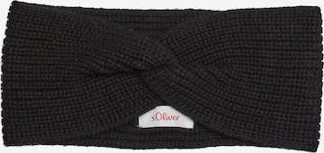 s.Oliver Headband in Black: front