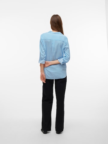 VERO MODA Bluse 'VMBumpy' in Blau