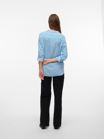 Camicia da donna 'BUMPY' di VERO MODA in blu