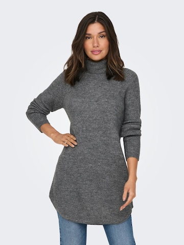JDY Pullover 'DREA' in Grau: Vorderseite